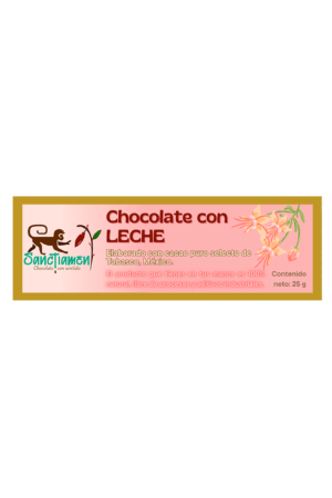 Chocolate con leche 25g.