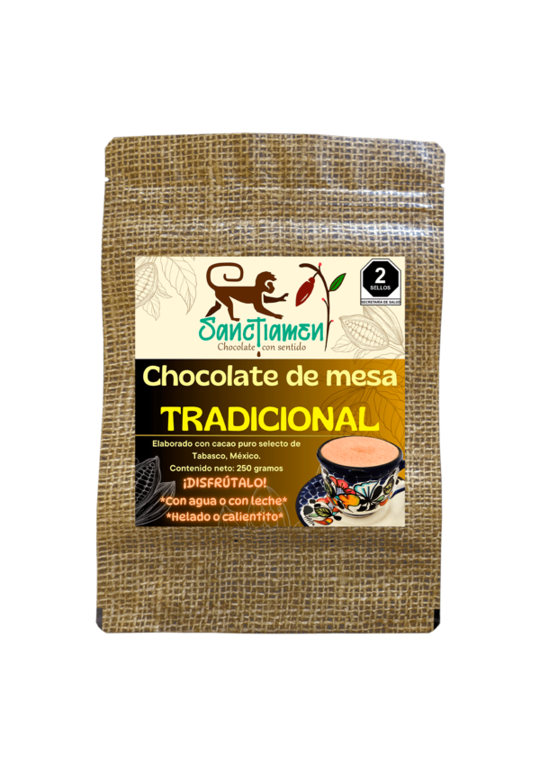Chocolate de mesa TRADICIONAL 250g.