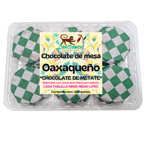Chocolate Oaxaqueño 600g. (12 Tablillas de 50g. c/u)