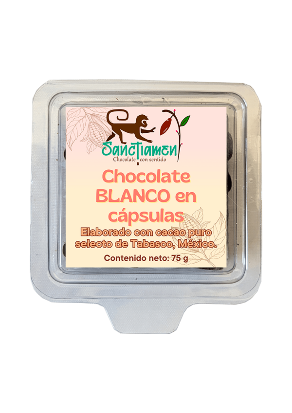 Chocolate blanco 75g.