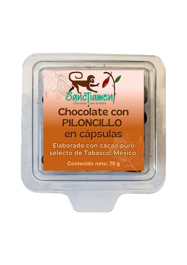 Chocolate con piloncillo 75g.