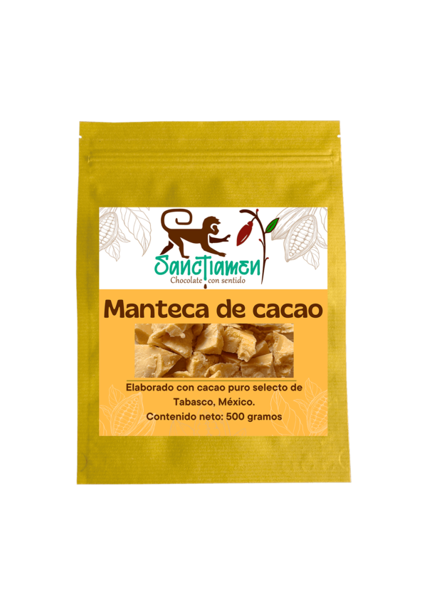 Manteca de Cacao 500g.