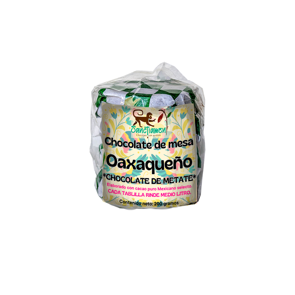 Chocolate Oaxaqueño 200g. (4 Tablillas de 50g. c/u)
